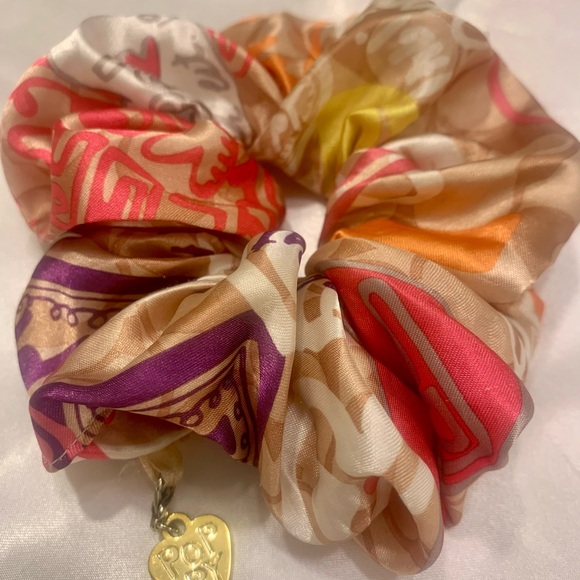 Rare Coach Poppy Scrunche Hair band Accesory - Picture 3 of 8